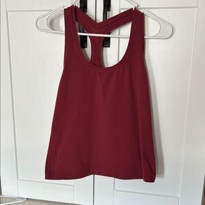 lululemon athletica Deep Wine Cross-Back Tank